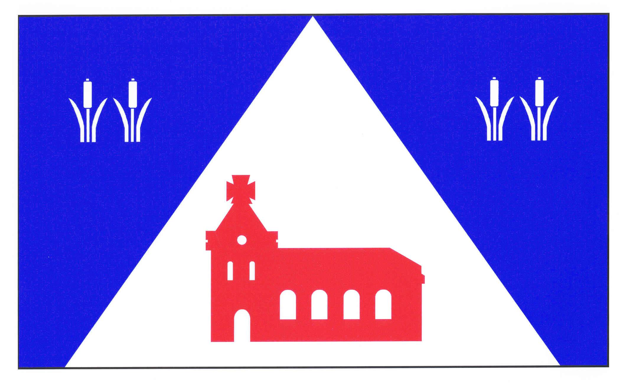 Flagge Gemeinde Hohenfelde, Kreis Steinburg